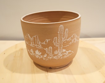 Seconds - Desert Planter - Succulent/Plant Pot - Handmade Ceramic