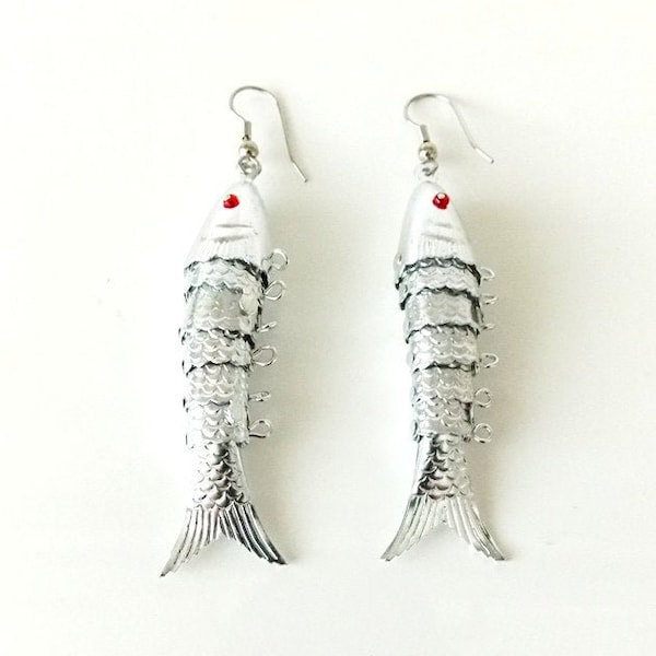 Fish Earrings Etsy