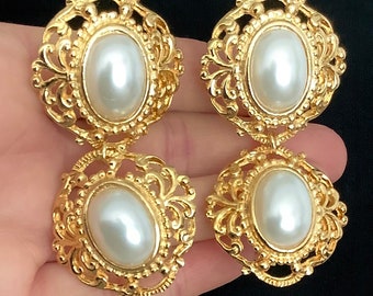Boucles d'oreilles clip 3D - France