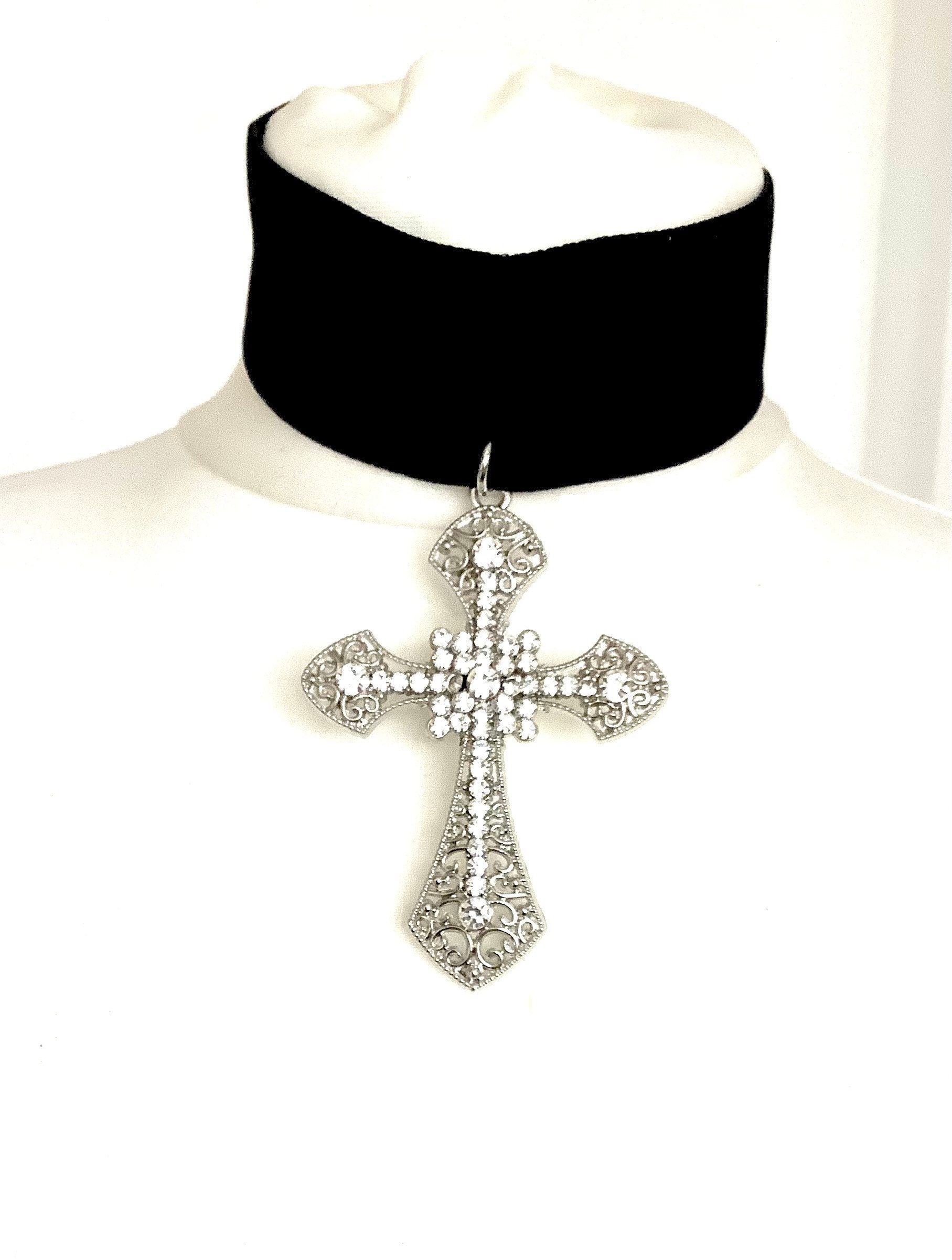 Silver Wide Ribbon Choker Necklace – Hamrick Avenue