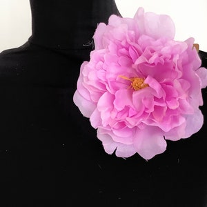 Big Lilac Flower Brooch Wedding Corsage Wedding Accessories