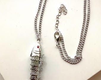1 pièce Collier de style vintage plaqué or 18 carats en argent