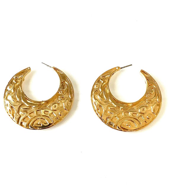 Orecchini Vintage Anni '80 Con Strass - Pomella Vintage Shop - Foto 4