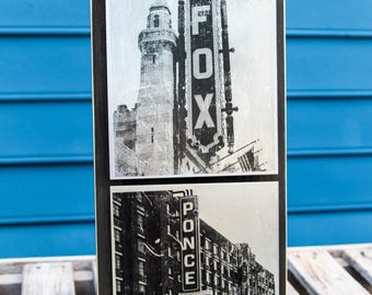 Fox Theater & Ponce City Market Double Metal Wall Art