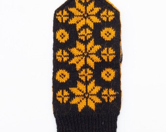 Wintertide Mittens knitting pattern
