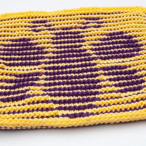 Bee Dishcloth Knitting Pattern as pdf