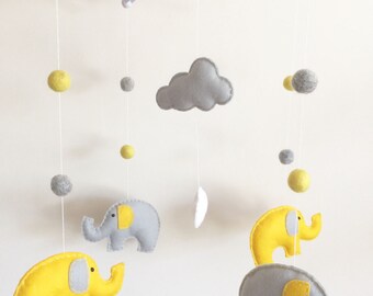 Elephant Mobile Etsy Elephant Mobile Etsy