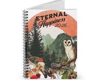 Eternal Happiness Jehovah's Witnesses Regional Convention Notebook - Spiral Ruled JW Convention gift