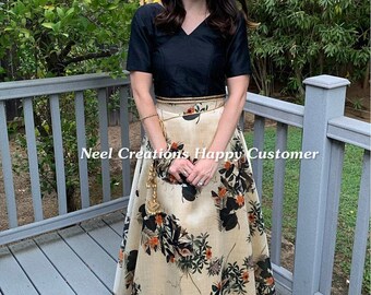 Lehenga And Crop Top Etsy This is a readymade blouse/choli of art silk fabric. lehenga and crop top etsy