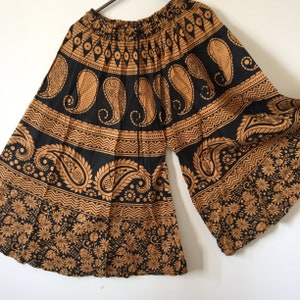 Cotton Palazzo pants | Wide leg trouser palazzo for women.