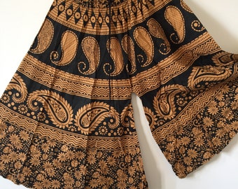 Cotton Palazzo pants | Wide leg trouser palazzo for women.
