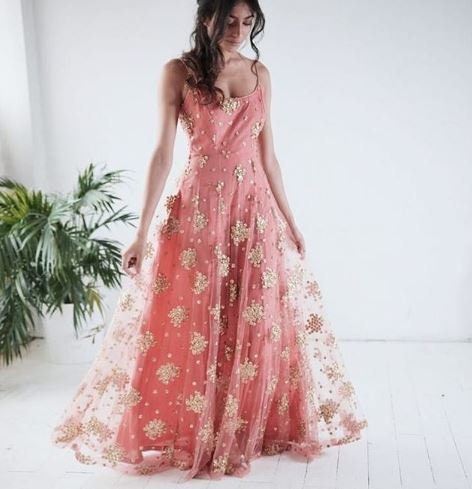 Indian Dress Suit Designer Party Wear Indian Maxi Dress Etsy Canada