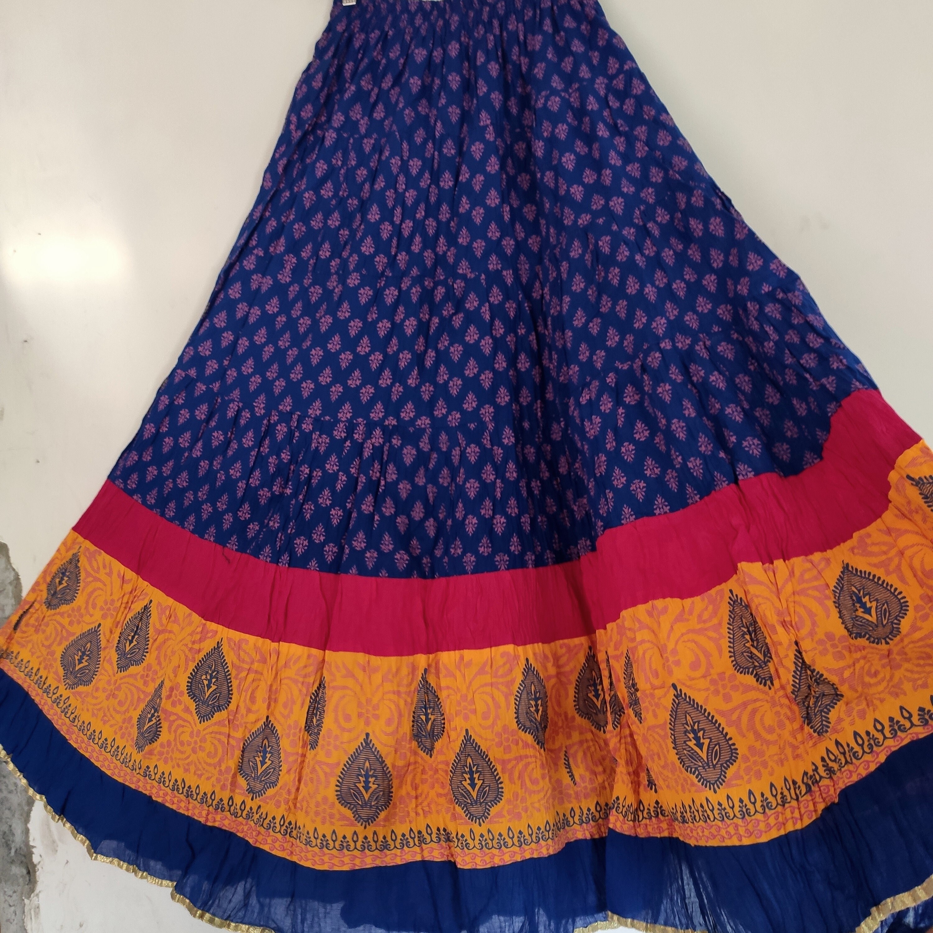 Cotton top skirt design