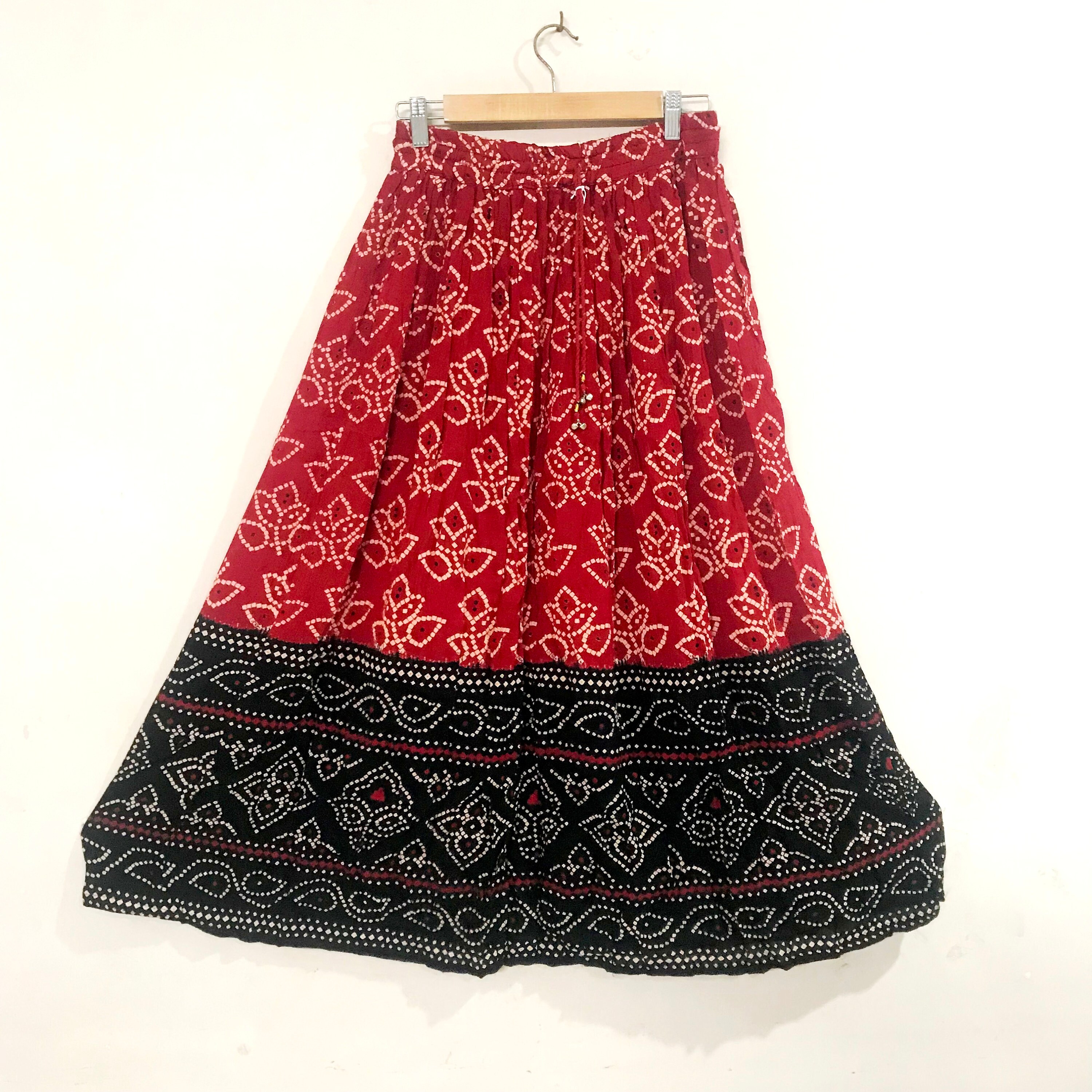 boho indian skirt