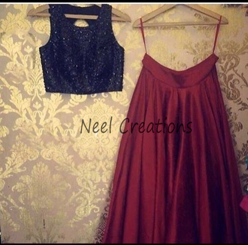 pics Crop Top Indian Bridesmaid Lehenga pep petro