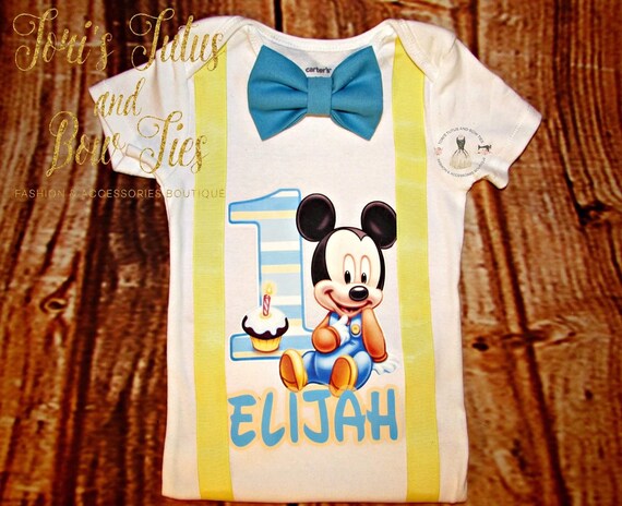 baby mickey 1st birthday outfit