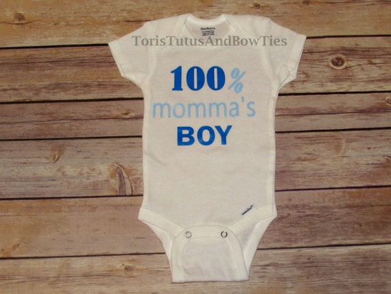 mommys boy onesie