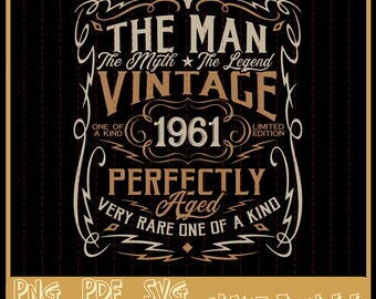Download Vintage 1961 Svg Etsy