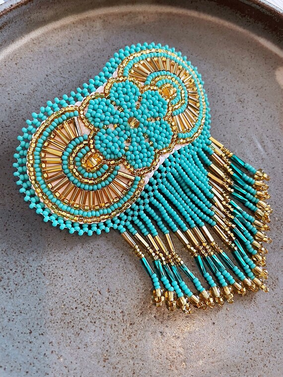 Native american clearance hair jewelry