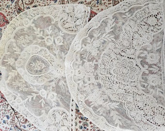 6 Vintage Teacosy Covers, Mixed Lot, Including Shiffli Lace, Shamrocks, Madeira, Whitework & Other Embroidery