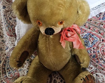 Merrythought Cheeky Bear, Genuine Vintage Teddy, Very Good
