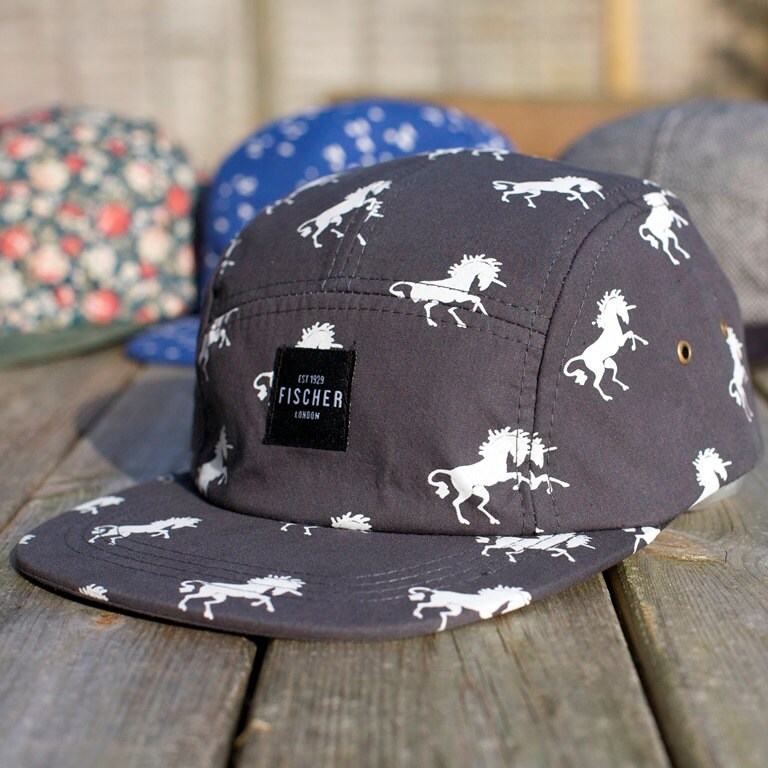 Unicorn Print 5 Panel Hat - Etsy
