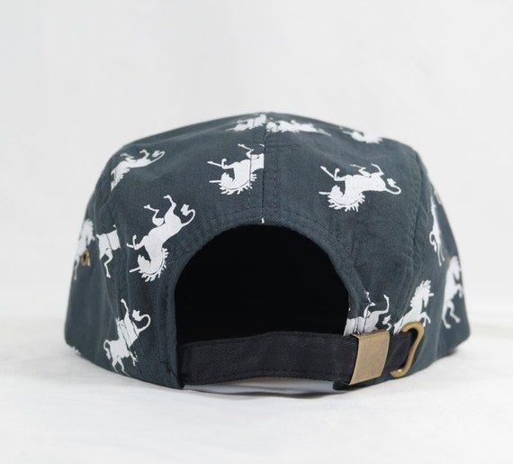Unicorn Print 5 Panel Hat - Etsy