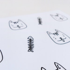 Cats postcard