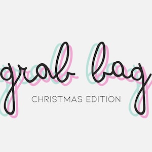EDICIÓN NAVIDAD Bolsa sorpresa: materiales para snail mail