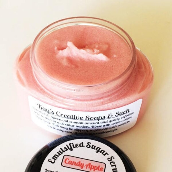 Exfoliant Scrub - gommage au sucre - bain et corps cadeau - Sugar Scrub - exfoliant gommage au sucre - corps gommage des faveurs - sucre gommage du corps