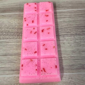 Citrus Strawberry Wax Melt Snap Bar - Wax Melts - Snap Bars - Candle Tarts - Gift for Mom - Highly Scented Melts - Very Strong Scented Melt