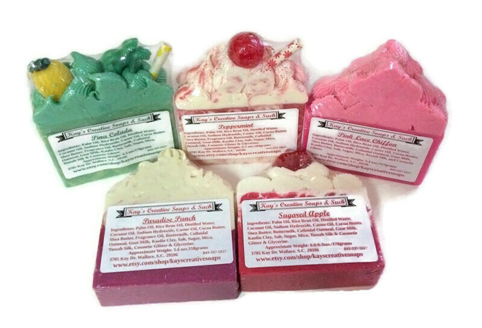 Soap for Sale You Choose 5 Bars for 19.99 Cold Process Etsy