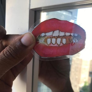 Clear, Waterproof, Reusable Decal/Sticker-"Beygrill"