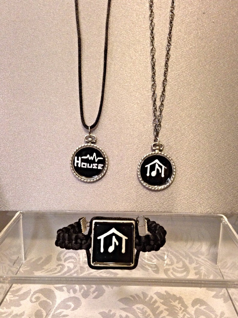 House Music jewelry You Choose which one