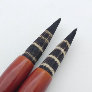 Rare Brush Set - Raccoon Hair Chinese Calligraphy Sumi-e Tools