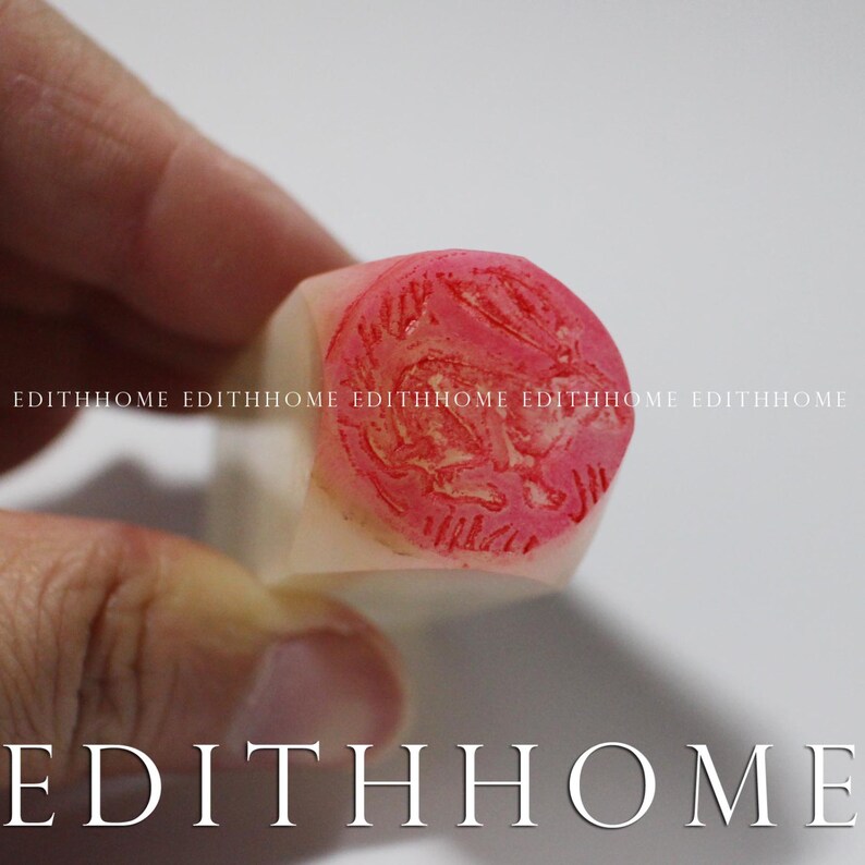 2cm Chinese Zodiac Rabbit Year Stamp Chop Rabbit Stone Seal Free Shipping Round w Gift Box
