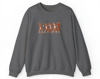 Tiger Swing , Woods , Tiger , Tiger Woods , Golf ,Unisex Heavy Blend™ Crewneck Sweatshirt