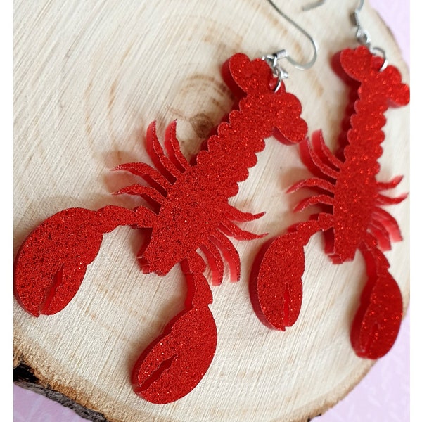 Lobster Earrings Etsy