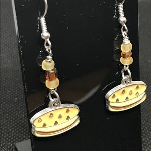 Cookie sandwich earrings