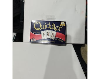 Quiddler Card Game, For The Fun Of Words, The Short Word Game, Sealed New in Box