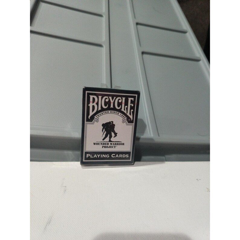 Fahrrad Wounded warrior Project Spielkarten Deck versiegelt Bild 1