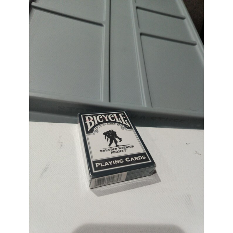 Fahrrad Wounded warrior Project Spielkarten Deck versiegelt Bild 6