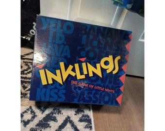INKLINGS The Game Of Little Hints Board Game 100%1093 Sealed Original Box