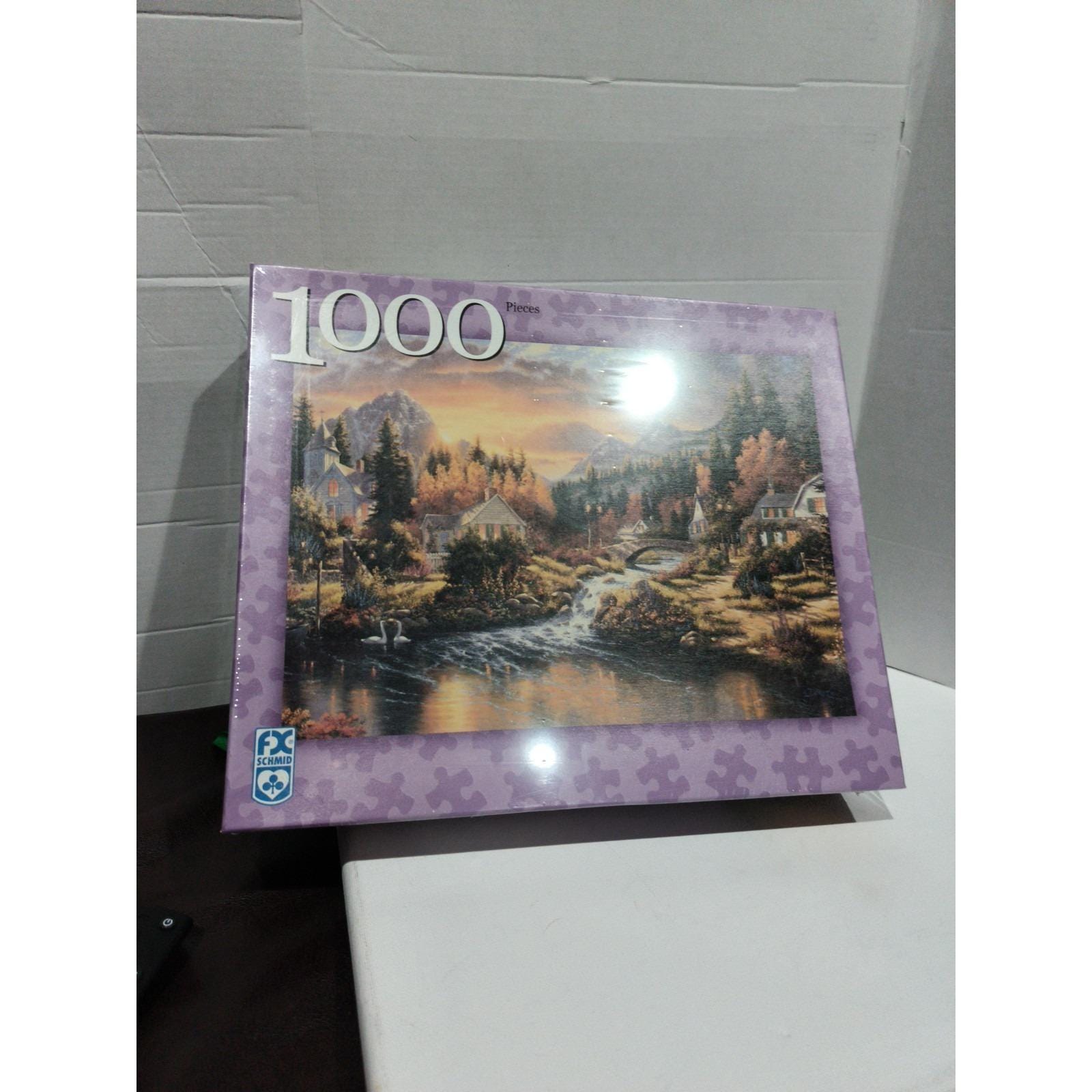 Puzzle FX Schmid 1000 Pezzi "La Scatola Rossa" Di Colin Thompson - 2020 - Ottime Condizioni