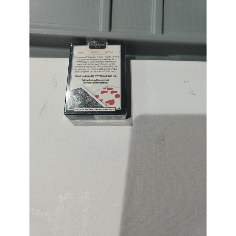 Fahrrad Wounded warrior Project Spielkarten Deck versiegelt Bild 4