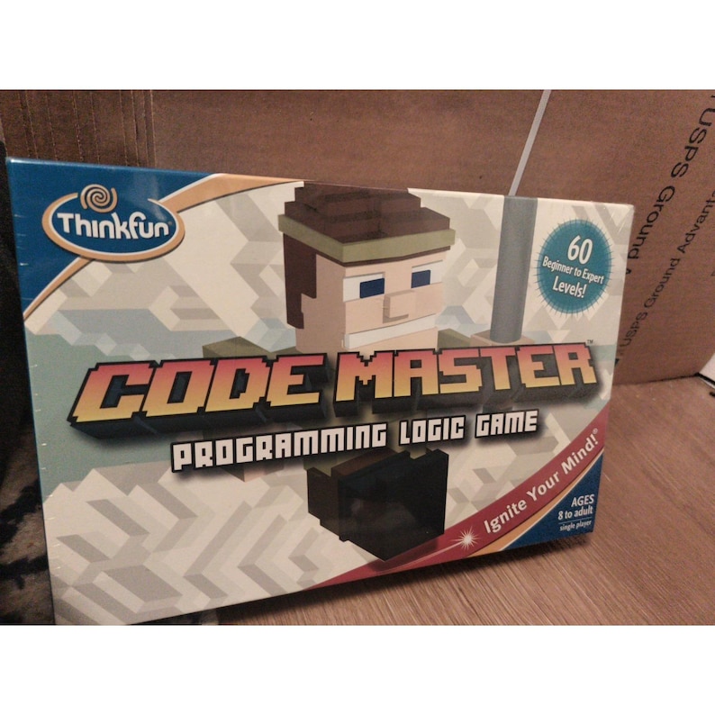 Thinkfun Code Master Programming Logic Game Single Player Age 8 To Adult Sealed imagem 1