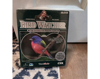 Vintage 1999 Bird Watcher The Interactive Birding Game PC CD Sealed