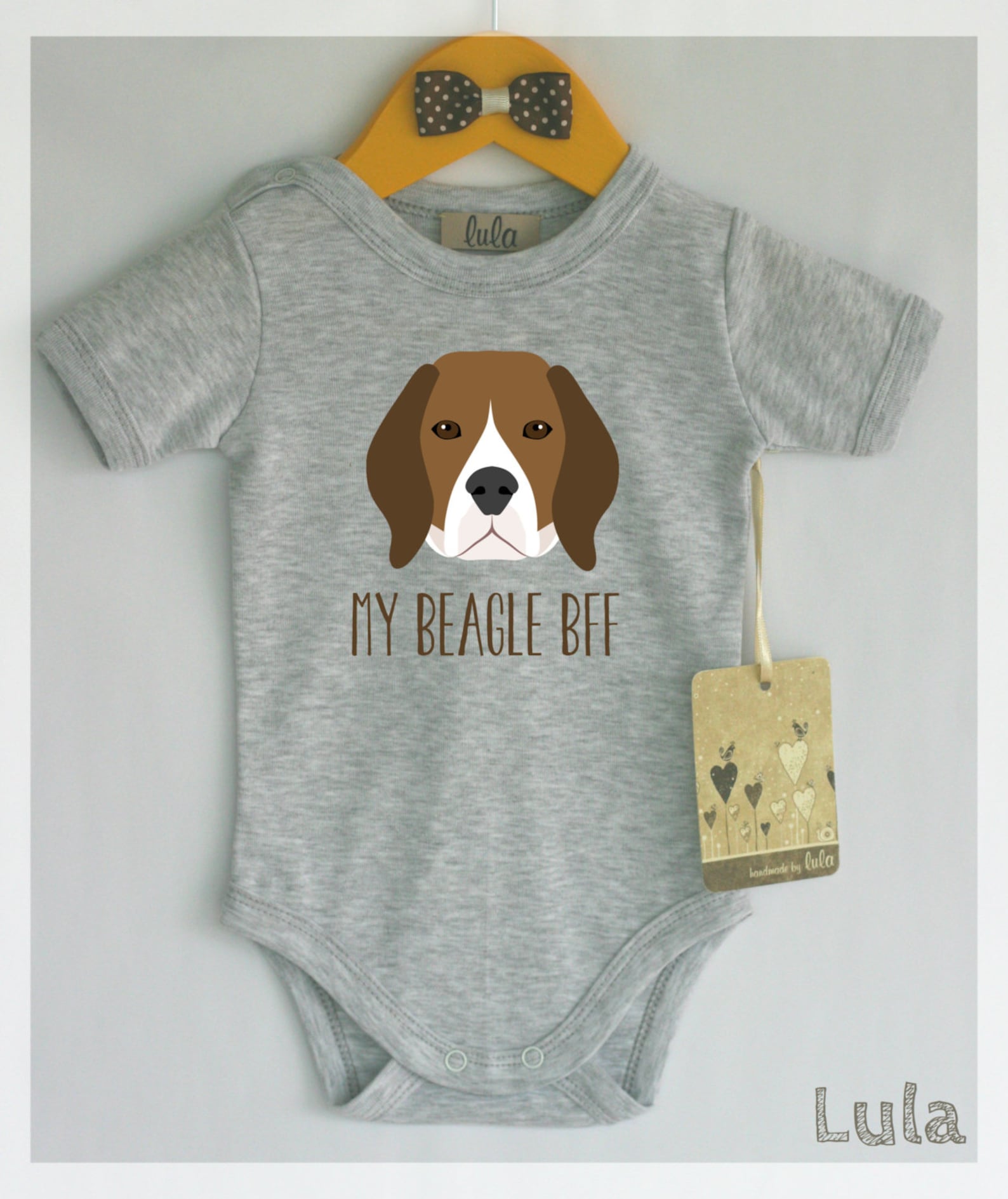 Beagle Baby Clothes. Dog Baby Best Friend Print. Beagle Print Etsy