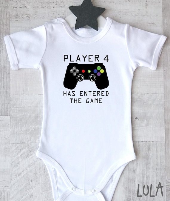 Societee Player 4 Has Entered The Game Girls Boys Toddler Long Sleeve T-Shirt 