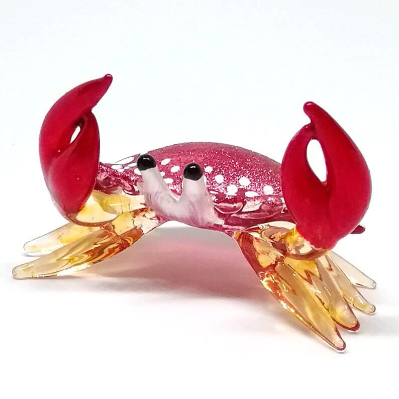 crystal crab figurine